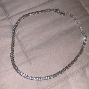 Elegant Silver Chain Necklace